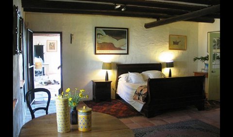 The Loft: The Loft with a double bed.
