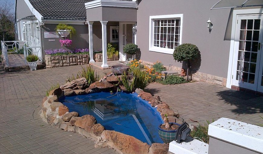 The front entrance of Herbertdale Guest House is fitted with a pond and beautiful flower beds to add that something extra to your over all experience