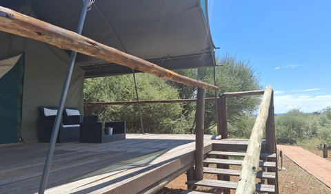 King Safari Tent: Garden