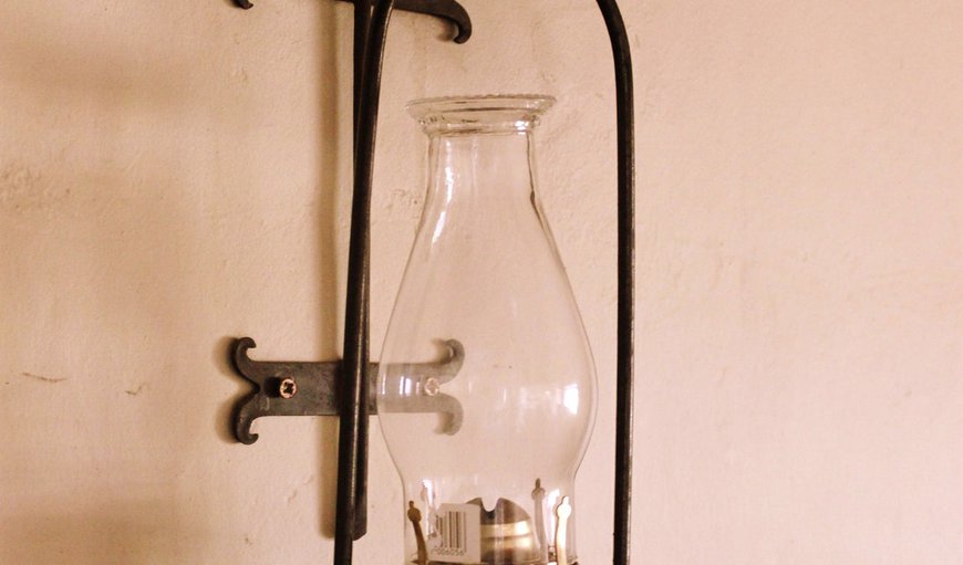 Please note that there is no electricity, however a hot water donkey, paraffin lamps and candles are provided. Please note that there is no electricity, however a hot water donkey, paraffin lamps and candles are provided.