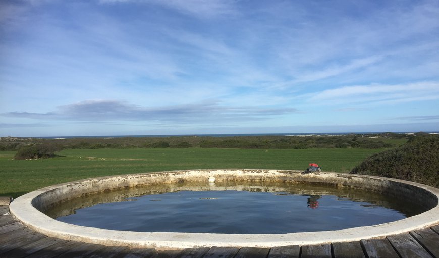 De Mond Cottage - There is a plunge pool with a deck that is perfect for cooling off on a hot summer's day. De Mond Cottage - There is a plunge pool with a deck that is perfect for cooling off on a hot summer's day.