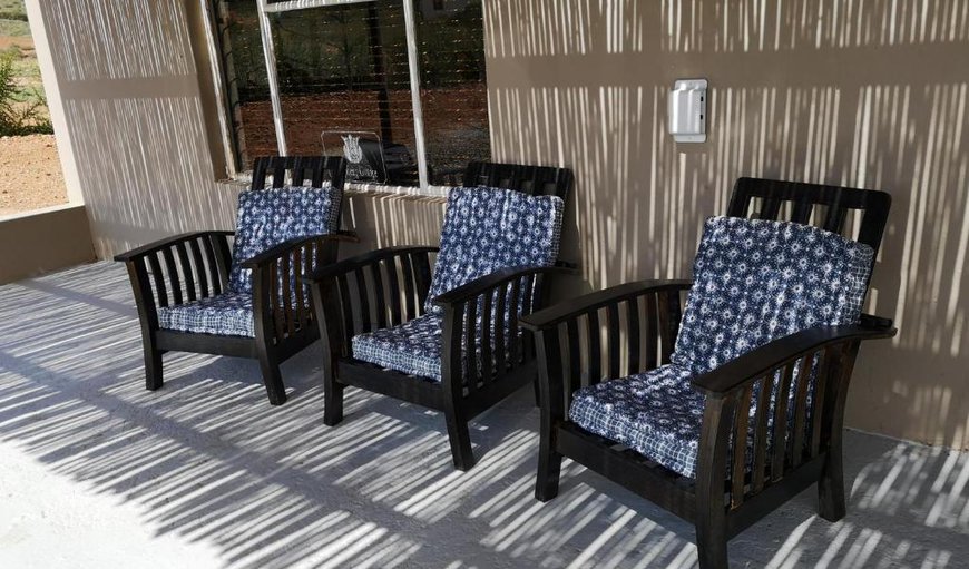 Patio with comfortable Chairs