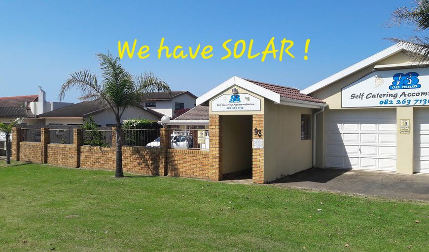 93 ON MAIN - HAS SOLAR in Gonubie, Eastern Cape, South Africa