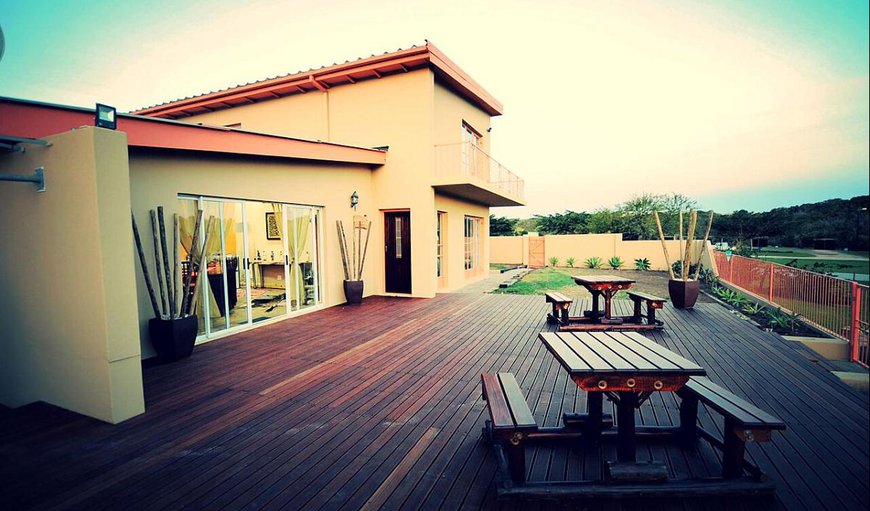 Nukakamma River Lodge viewing deck in Colchester, Eastern Cape, South Africa