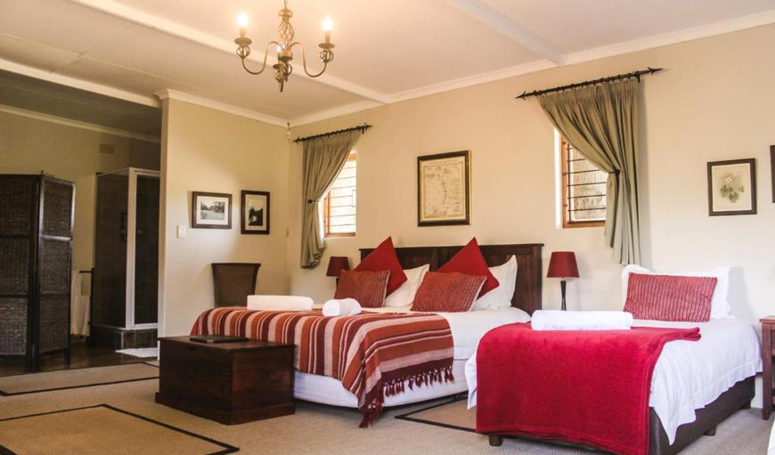 Family Room: Family Room - Bedroom with a king size bed and 2 x single beds