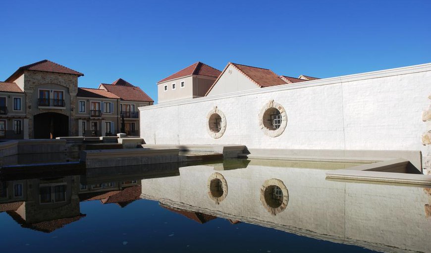 Communal swimming pool in Durbanville, Cape Town, Western Cape, South Africa