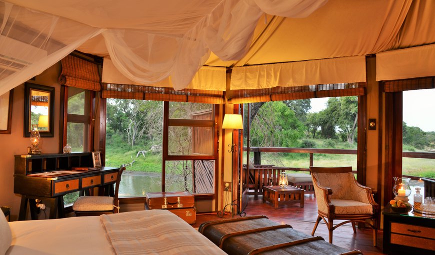 Hamiltons Tented Camps: Modern comforts such as electricity, air conditioning and an outdoor shower the only clues that we live in a different time.