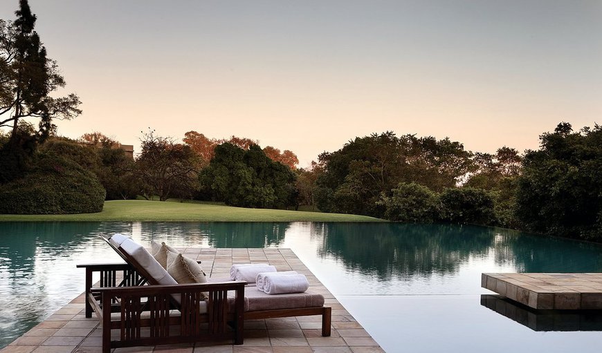Enjoy views of the alluring gardens, the hotel’s focal point, the infinity pool, and beyond.