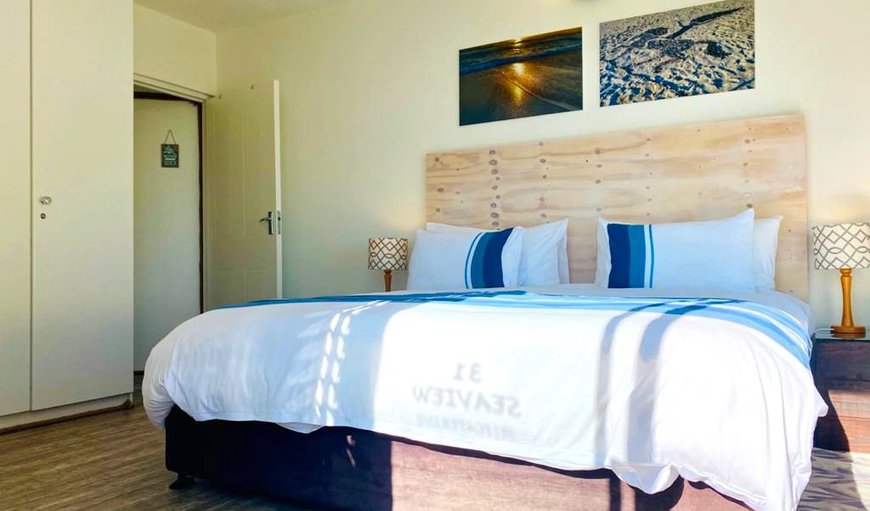 31 on Seaview: The main bedroom is furnished with a king size bed