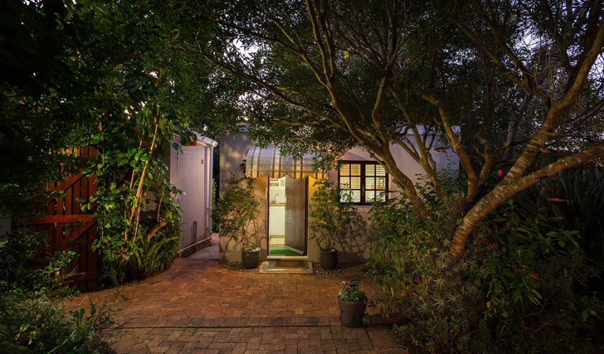 Exterior of Garden flat at night in Sunnyside, Grahamstown, Eastern Cape, South Africa
