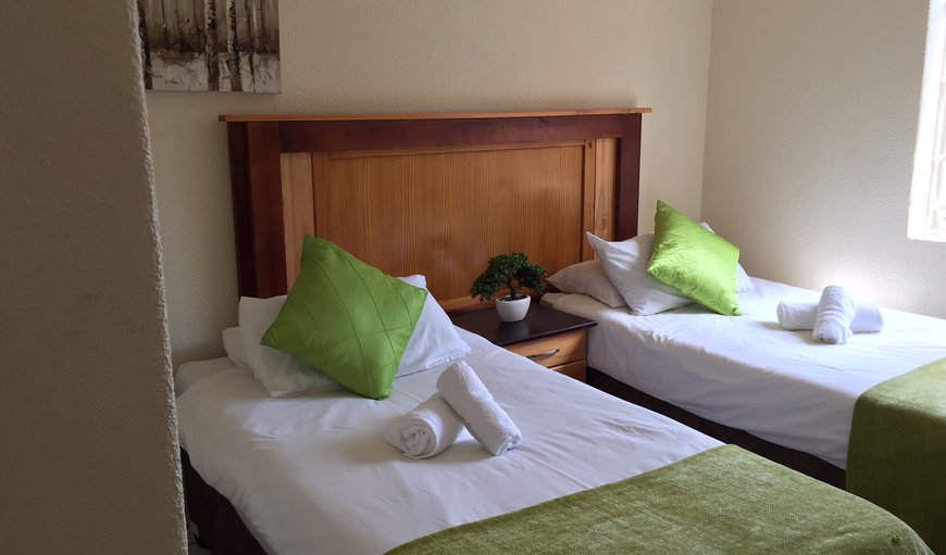 Twin Room (2x Single Beds): The twin room has two 3/4 beds