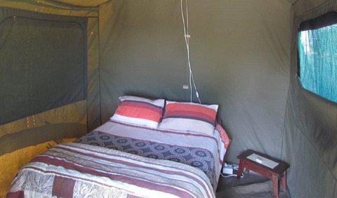 Tent 1: Photo of the whole room