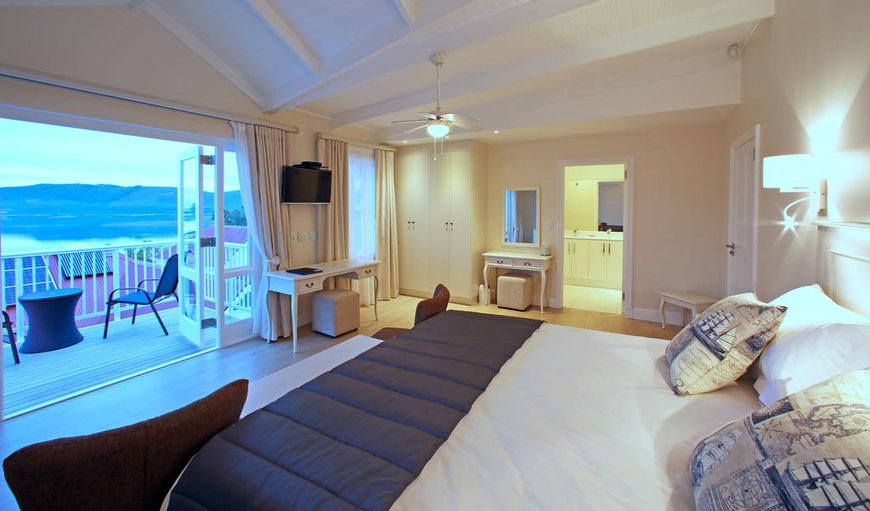 Nautical: The room is spacious with a balcony offering amazing views
