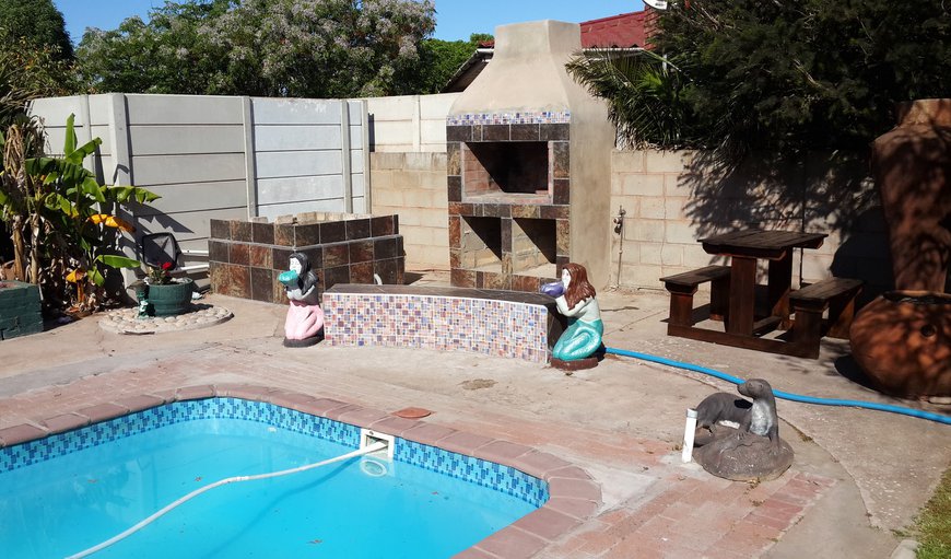 Swimming pool with a braai area
