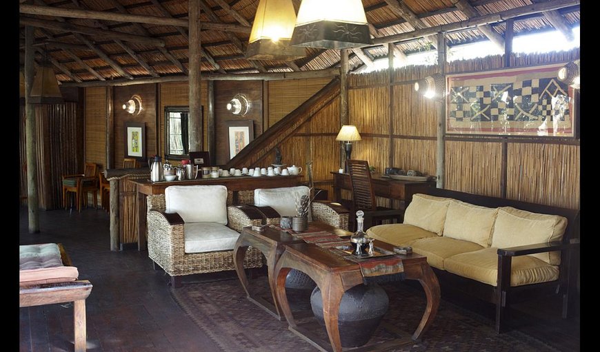Kosi Forest Lodge lounge area.