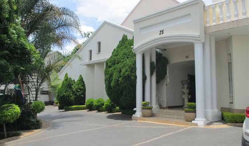 Entrance to parking in Lynnwood Ridge, Pretoria (Tshwane), Gauteng, South Africa