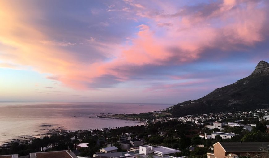 View of Lion's Head from the studio apartment's balcony