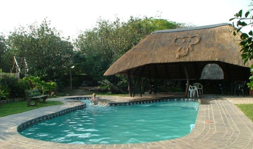 Large sparkling pool  in Manguzi (Kosi Bay), KwaZulu-Natal, South Africa
