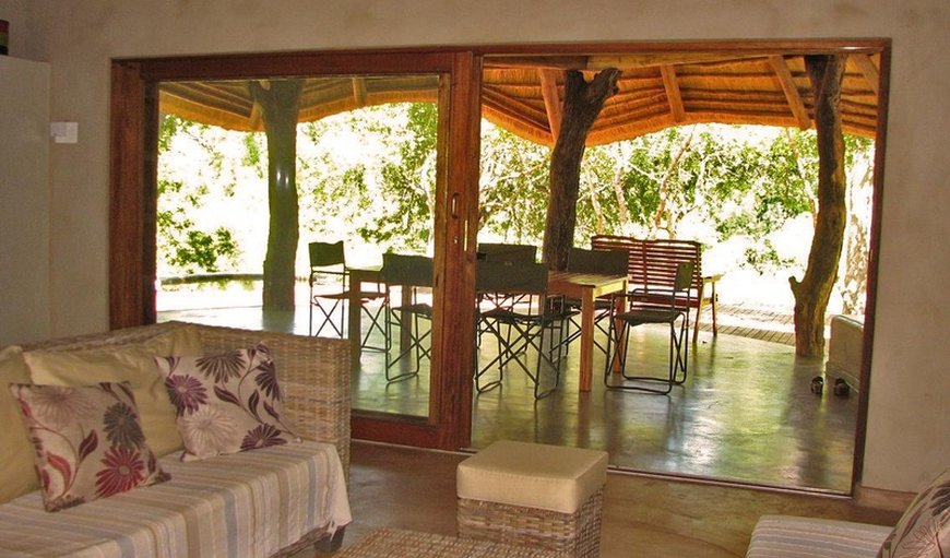 Lounge Area with forest view