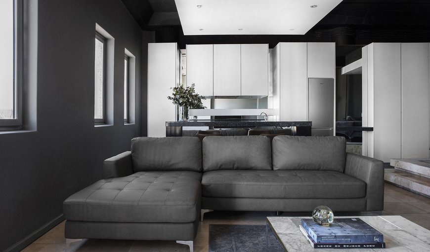 The Franklin Loft Apartment 1610 - Elegant and distinguished in shades of grey and black. in Johannesburg (Joburg), Gauteng, South Africa