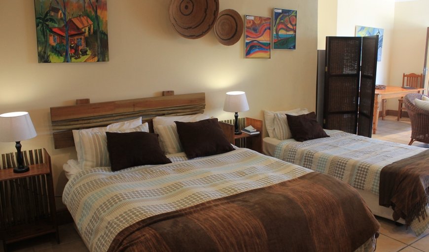 Whale Watch Suite sleeping area is equipped with a queen-size bed as well as a single bed. This area can be screened from the lounge area with mobile screens provided. Whale Watch Suite sleeping area is equipped with a queen-size bed as well as a single bed. This area can be screened from the lounge area with mobile screens provided.