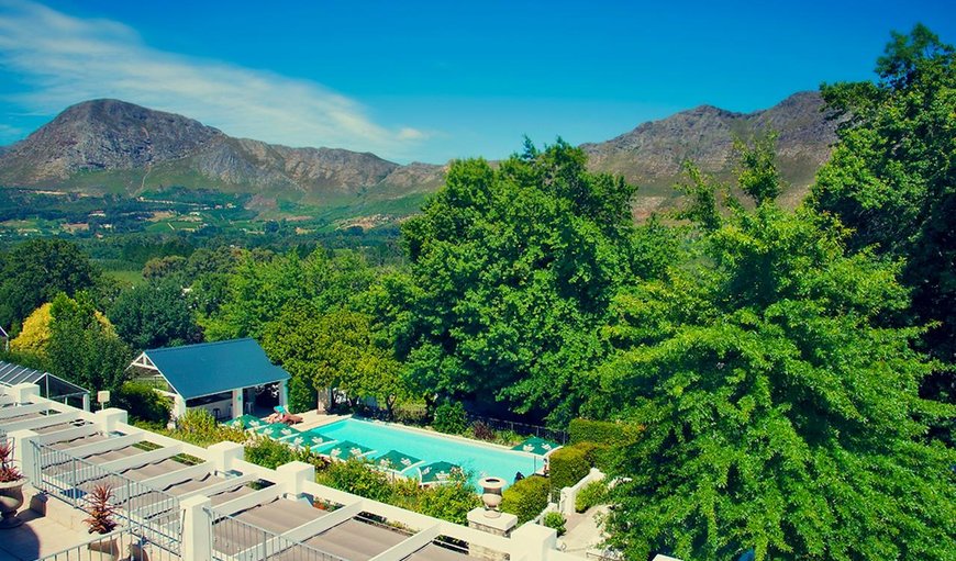 Welcome to Le Franschhoek Hotel and Spa in Franschhoek, Western Cape, South Africa