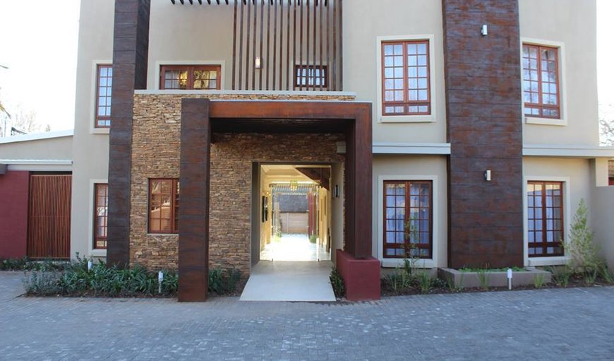 The Gallery Guesthouse & Family Restaurant entrance.