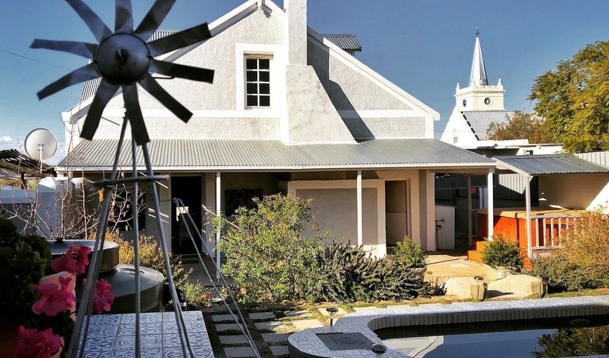 Terraced back garden