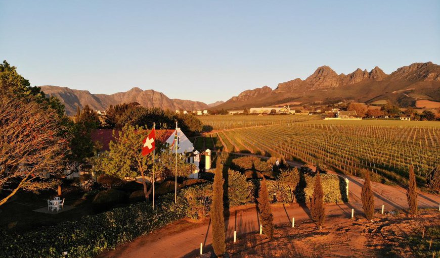 The estate in Stellenbosch, Western Cape, South Africa