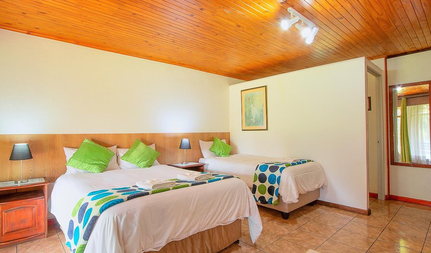 27sqm Luxury Double Rooms: Luxury Double Rooms - This bedroom is comfortably furnished with a double bed and a single bed