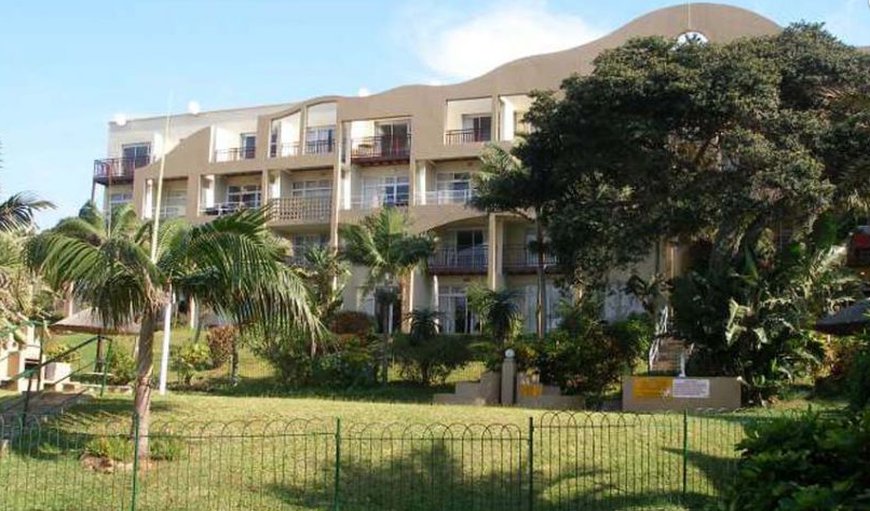 Building exterior in Umdloti Beach, Durban, KwaZulu-Natal, South Africa