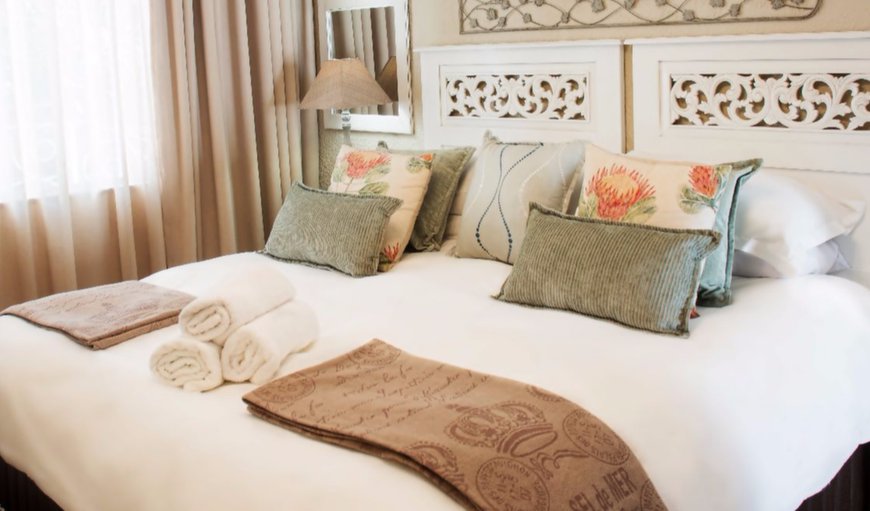 Vredehof No 2: The Bedroom has a comfortable King Size Bed