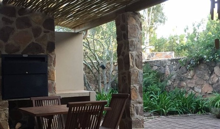 Braai area and dining table