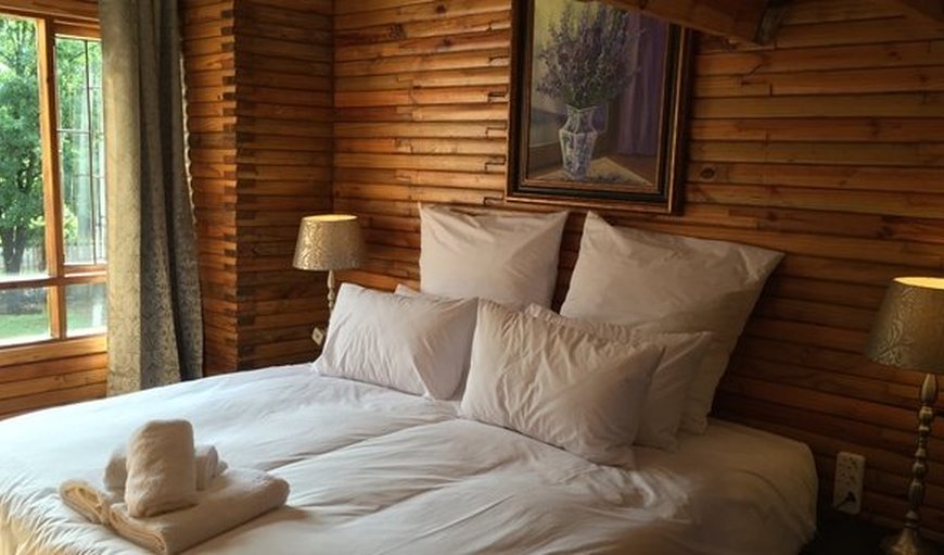 Cabin 1 bedroom - Treelands Abbey: Bedroom