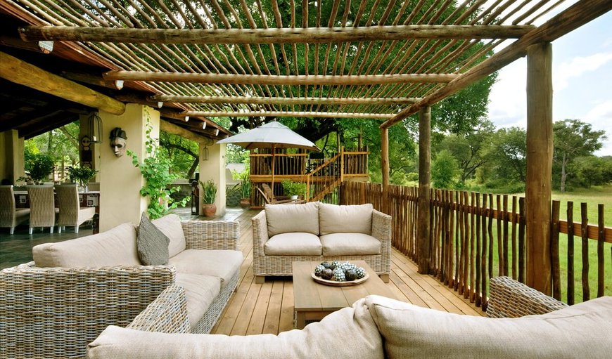 Outdoor seating area