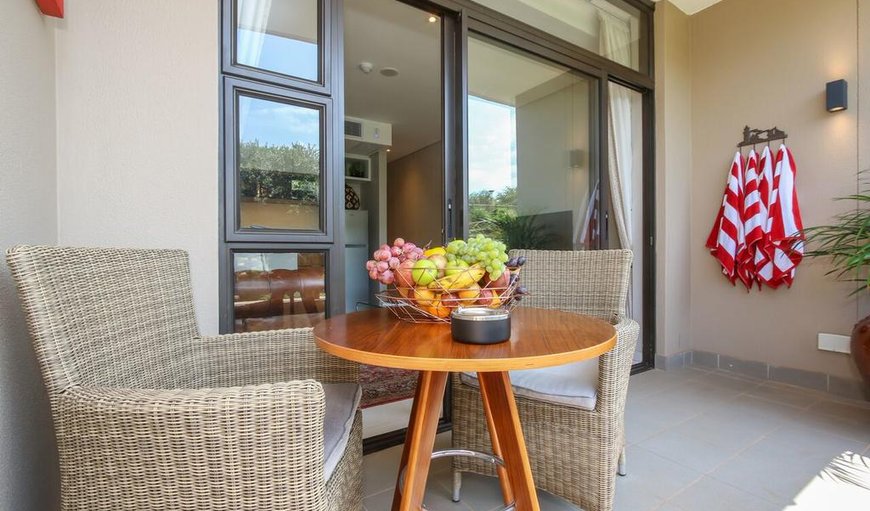 Patio/balcony with outdoor furniture in Ballito, KwaZulu-Natal, South Africa