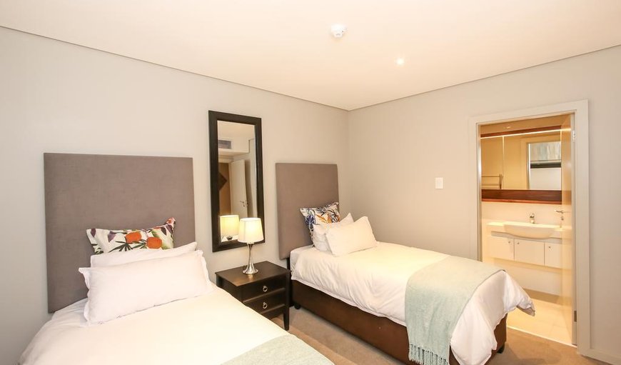 223 Zimbali Suites Garden View 4 Sleeper: Bedroom with Single Beds