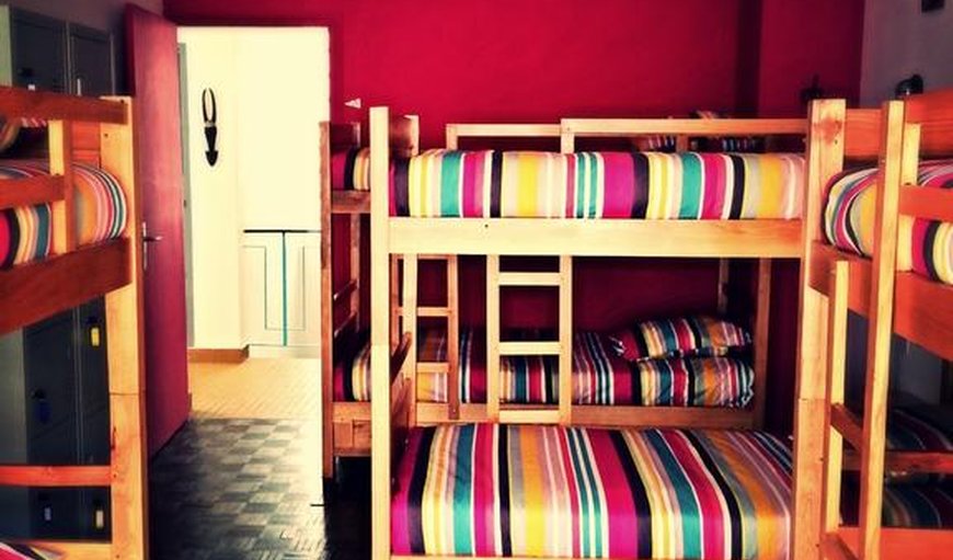Bunk Bed in Female Dormitory Room: Bunk beds in female dormitory room