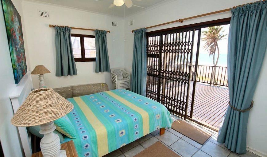 Du Bantry 9 - Uvongo: Main bedroom with sliding doors leading to the balcony/patio