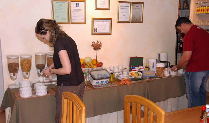 Our scrumptious Breakfast set up comprising of Fresh Fruit Salad, Muffins, Cereals, Yoghurts, Fruit Juice, Tea & coffee. Our scrumptious Breakfast set up comprising of Fresh Fruit Salad, Muffins, Cereals, Yoghurts, Fruit Juice, Tea & coffee.