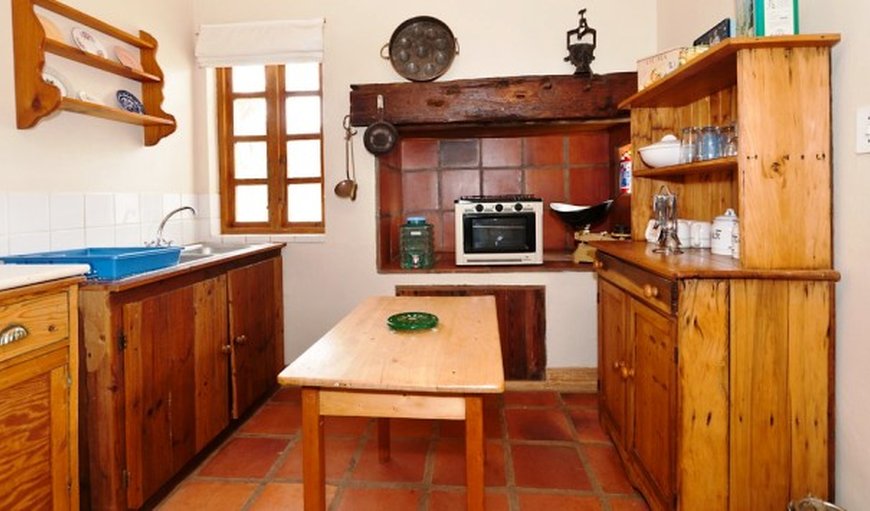 Self-catering Farm House: Kitchen area.