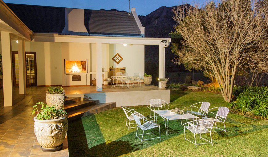 Blue Lily Farmhouse -Outside seating area in Matjiesrivier, Oudtshoorn, Western Cape, South Africa