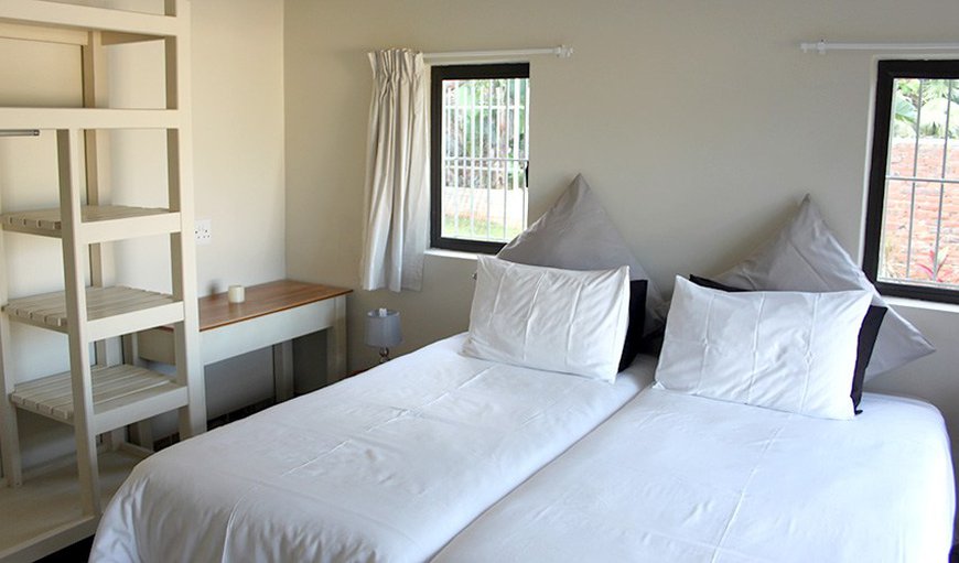 The Annex: The main bedroom with twin single beds
