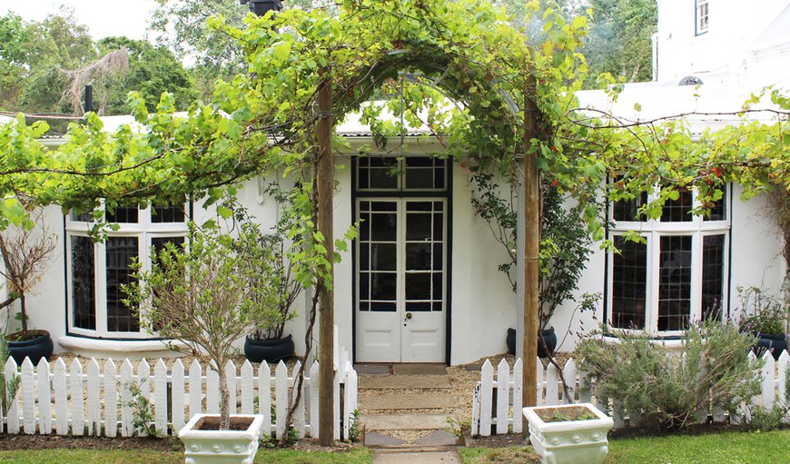 side entrance, courtyard in Swellendam, Western Cape, South Africa