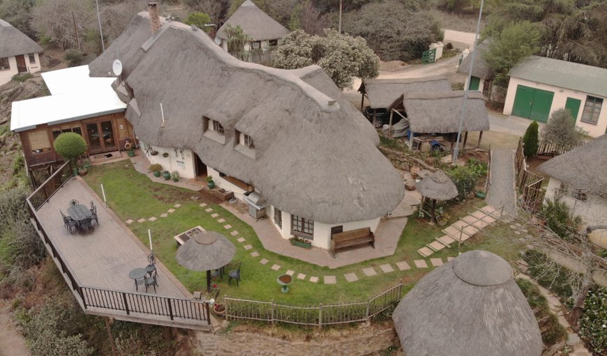 Ariel view of Hawklee Country House