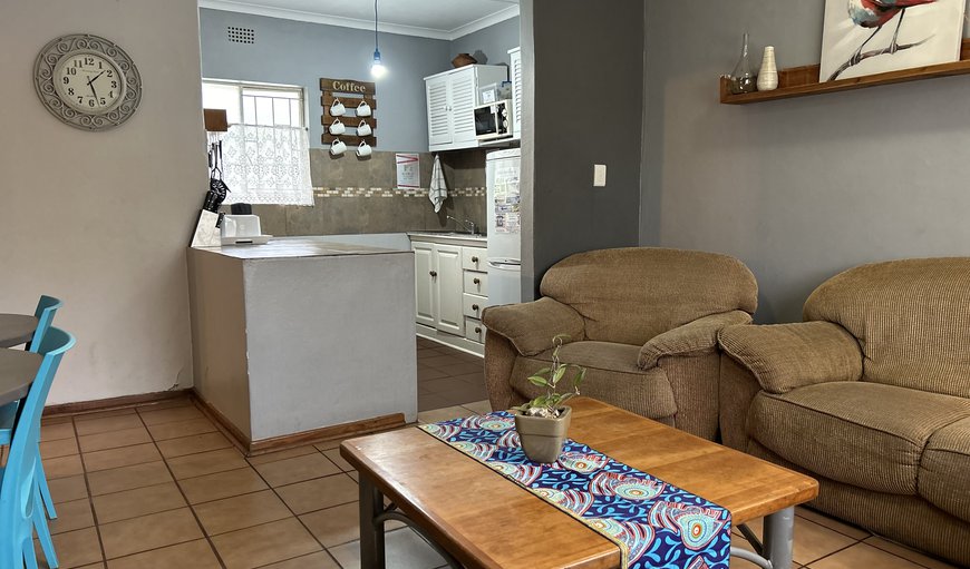 Open plan lounge & kitchen in Sabie, Mpumalanga, South Africa