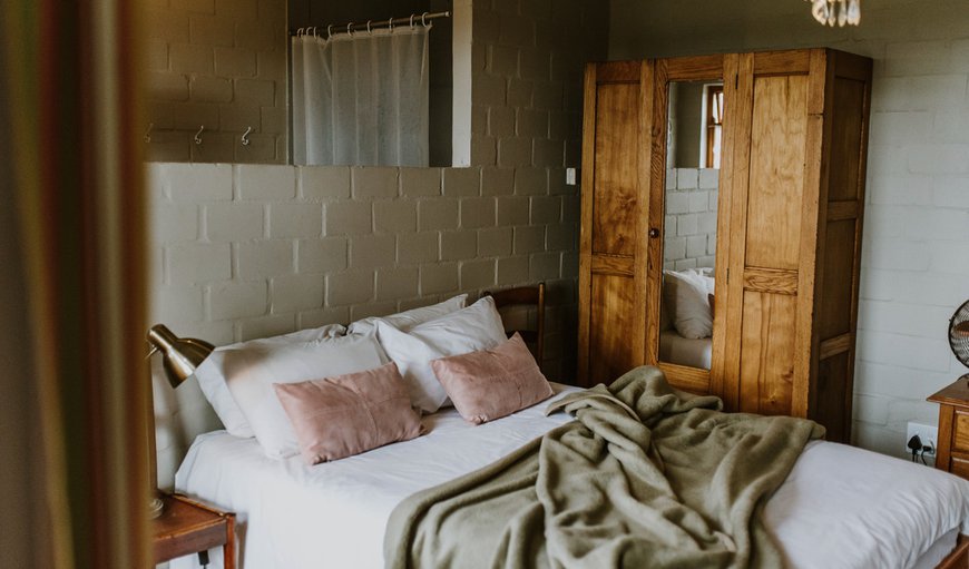 Cottage 3 with a View: Main Bedroom with Double Bed and Bunk Bed