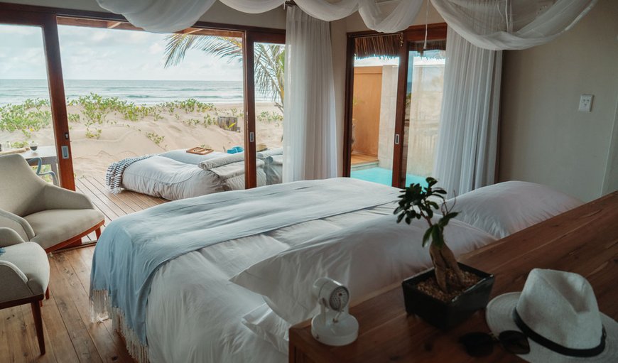 One of the beautiful suites at the Eclectic Beach Retreat in Inhambane, Inhambane Province, Mozambique