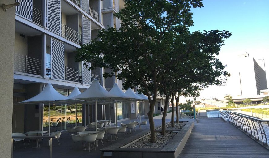 Apartments entrance in V&A Waterfront, Cape Town, Western Cape, South Africa