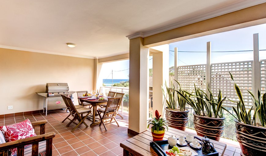 The main bedroom and lounge have direct access to a wide terrace with a side sea-view, outdoor furniture and a gas barbeque. The main bedroom and lounge have direct access to a wide terrace with a side sea-view, outdoor furniture and a gas barbeque.